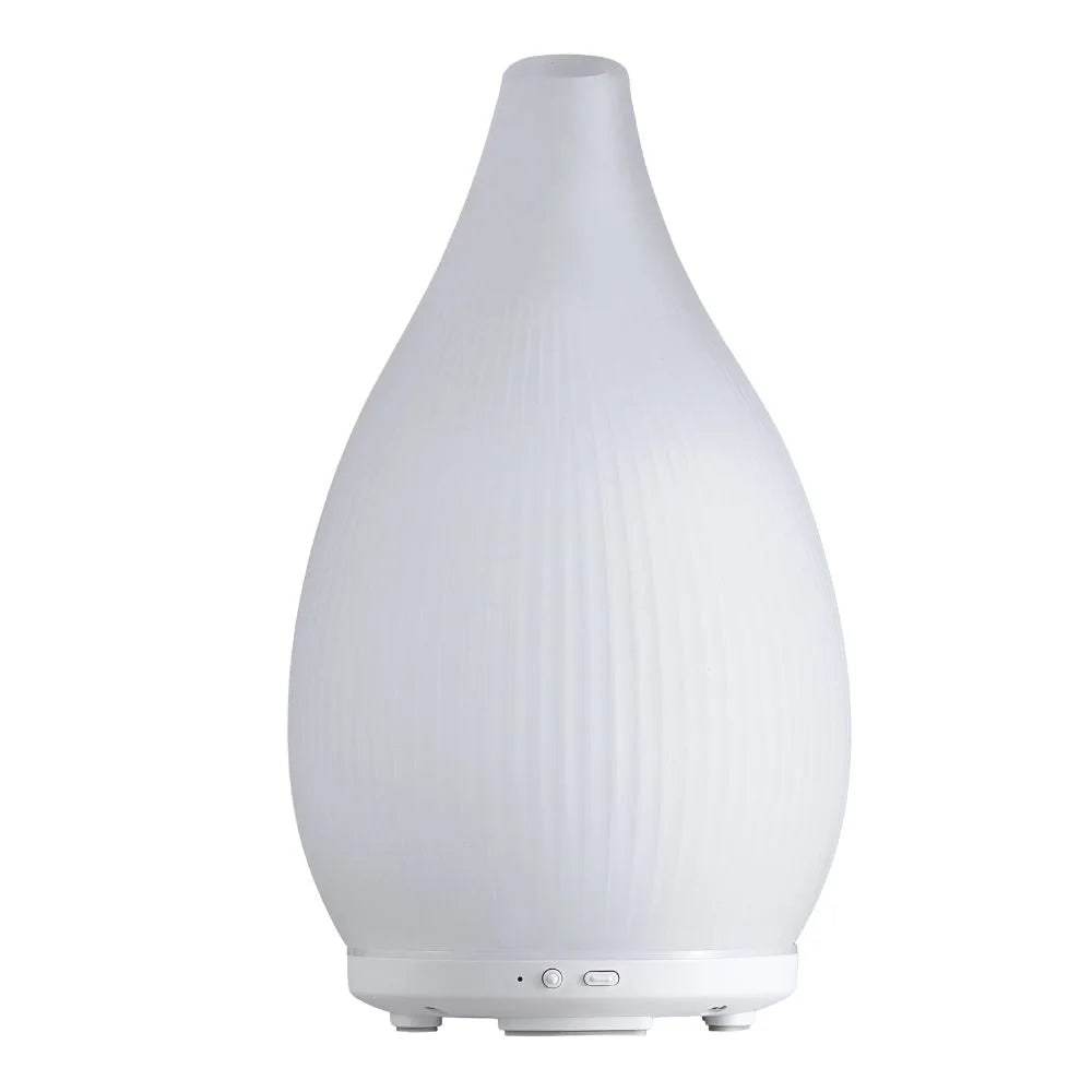 Bud Glass Ultrasonic Diffuser with LED and Auto Shut-Off