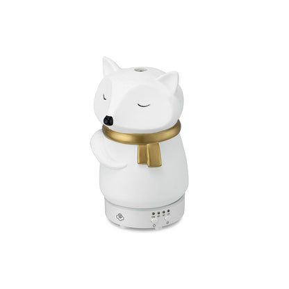 Snow Fox nowoczesny ceramiczny dyfuzor zapachowy i nawilżacz powietrza LED