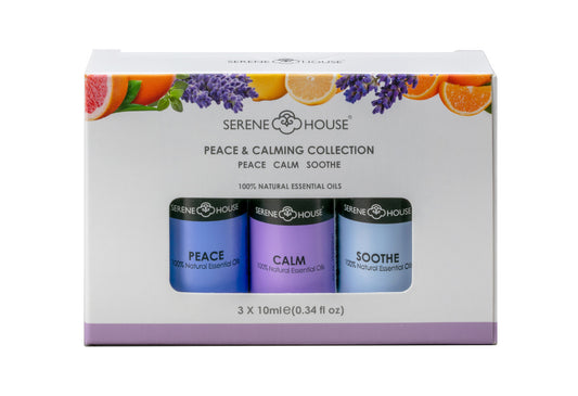 Peace & Calming Set - Zestaw Naturalne Olejki Eteryczne