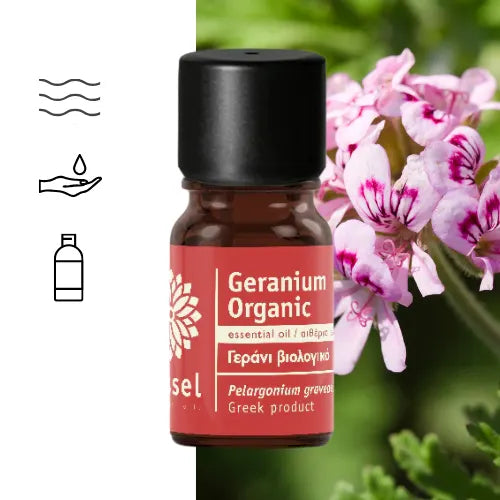 Ätherisches Rosen-Geraniumöl (Pelargonium graveolens) bio