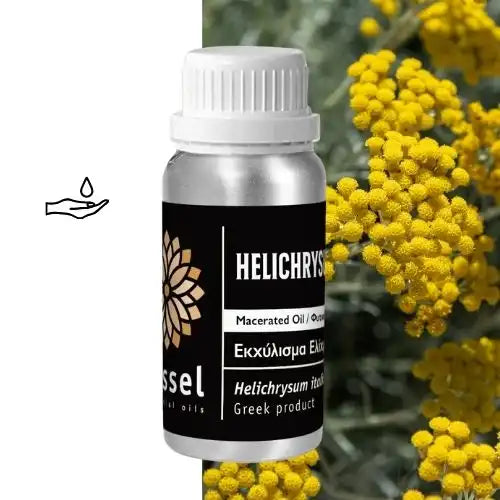 Macerat olejowy z kocanki włoskiej (Helichrysum italicum/ Olea Europaea L.) organiczny