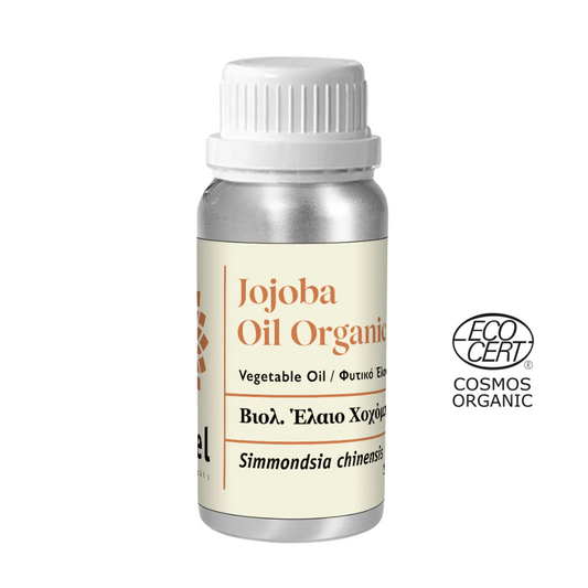 Olej jojoba organiczny suchy ecocert do twarzy i ciała