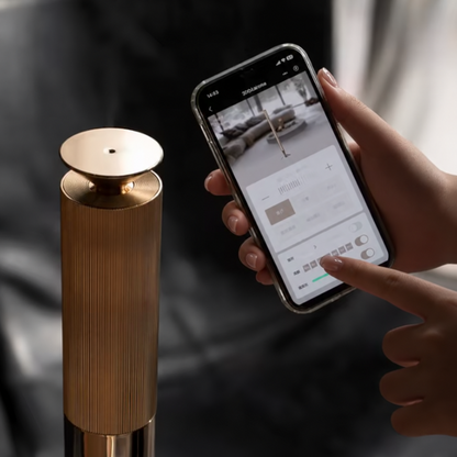 Dyfuzor zapachowy bezprzewodowy Kairo Column – profesjonalny do przestrzeni komercyjnych z aplikacją – 2 szt. z akcesoriami, aroma diffuser scent