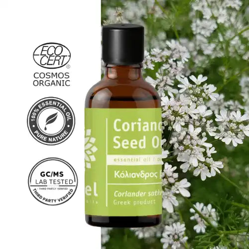 Olejek eteryczny z Kolendry – z nasion (Coriandrum sativum) organiczny