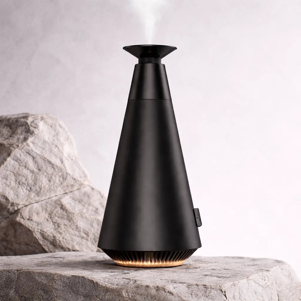 Lighthouse – a wireless smart aroma diffuser with battery, Bluetooth and LED lighting