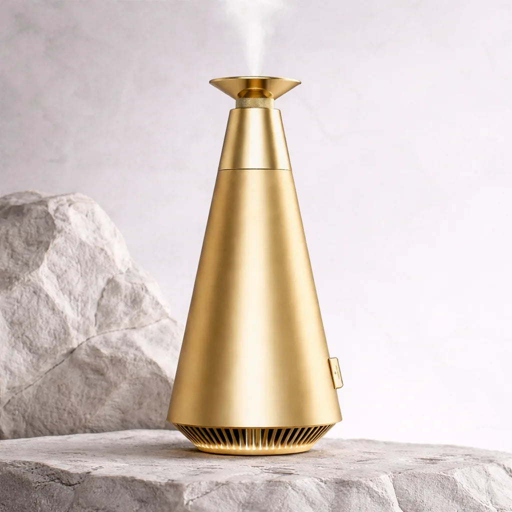Lighthouse – a wireless smart aroma diffuser with battery, Bluetooth and LED lighting