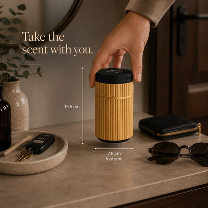 Kabelloser Diffusor für ätherische Öle Linea Gold