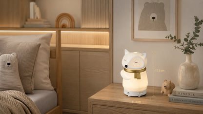 Snow Fox Moderner Keramik-Aromadiffusor und LED-Luftbefeuchter