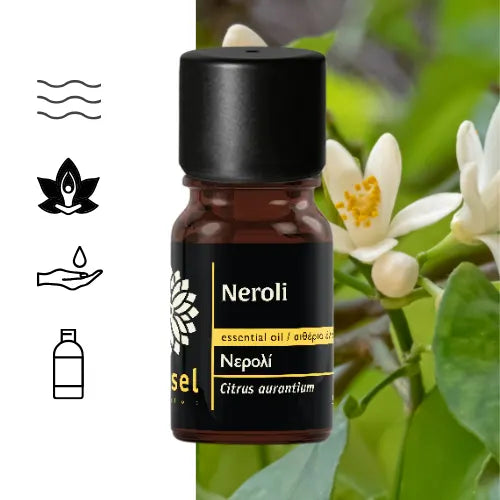 Neroli essential oil (Citrus aurantium var. amara) bitter orange blossom natural