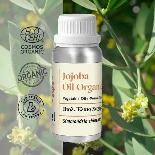 Olejek roślinny Jojoba bazowy tłoczony na zimno, nierafinowany (Simmondsia Chinensis) organiczny