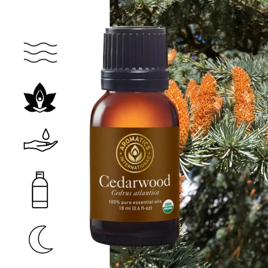 Olejek eteryczny z cedru atlaskiego Cedr Atlas (Cedrus atlantica) 100% czysty