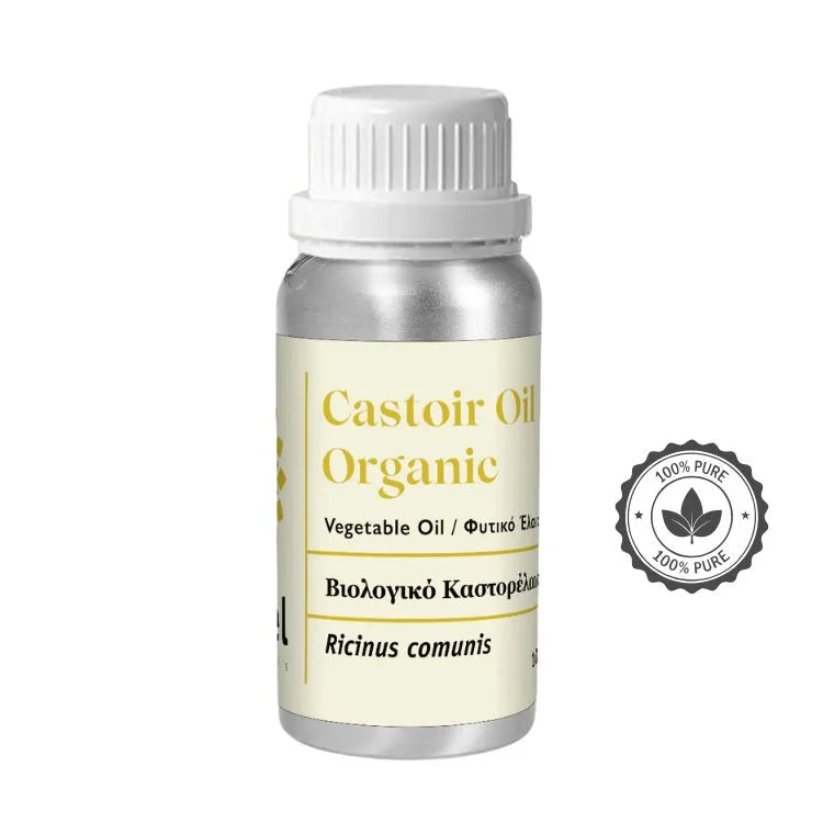 Olej rycynowy organiczny (Ricinus communis) tłoczony na zimno, nierafinowany