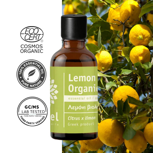 Olejek Eteryczny Cytrynowy Lemon (Citrus x limon) organiczny