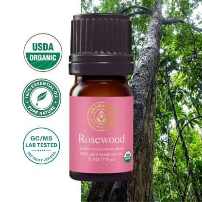 Olejek eteryczny Drzewo Różane (Aniba rosaeodora ducke) 100% naturalny