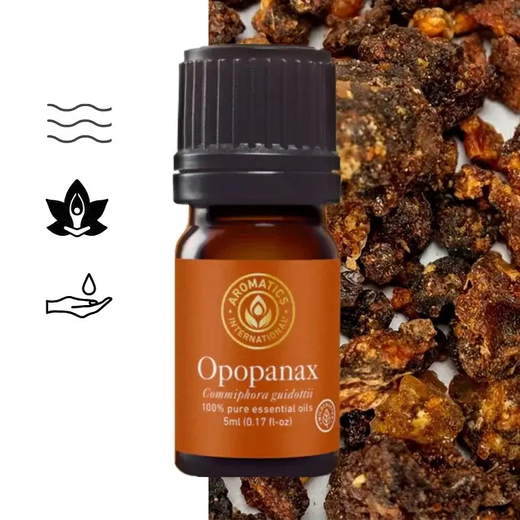 Ätherisches Bio-Opoponax-Harzöl (Commiphora guidottii).