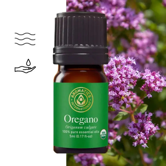 Ätherisches Oreganoöl (Origanum vulgare) – 100 % rein, biologisch