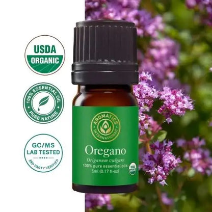 Oregano Essential Oil (Origanum vulgare) – 100% pure, organic