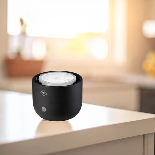 Sprout Black Ceramiczny Podgrzewacz Wosku Zapachowego do wkładów – bez dymu i sadzy