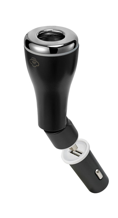 Knight Black Prestiż - dyfuzor samochodowy na olejki eteryczne USB