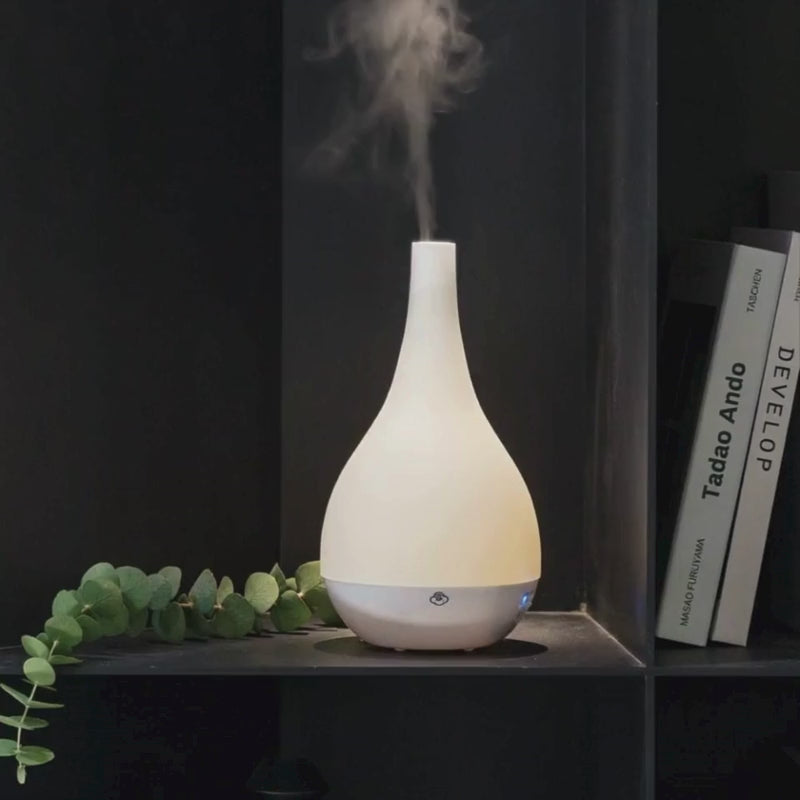 Comet Glass Ultraschall-Diffusor mit Timer, Ein-/Ausschalter und LED