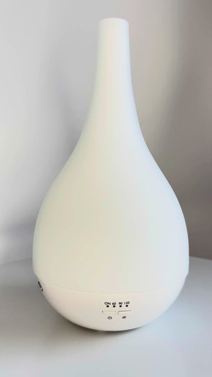 Comet szklany dyfuzor ultradźwiękowy z timerem, wyłącznikiem i LED