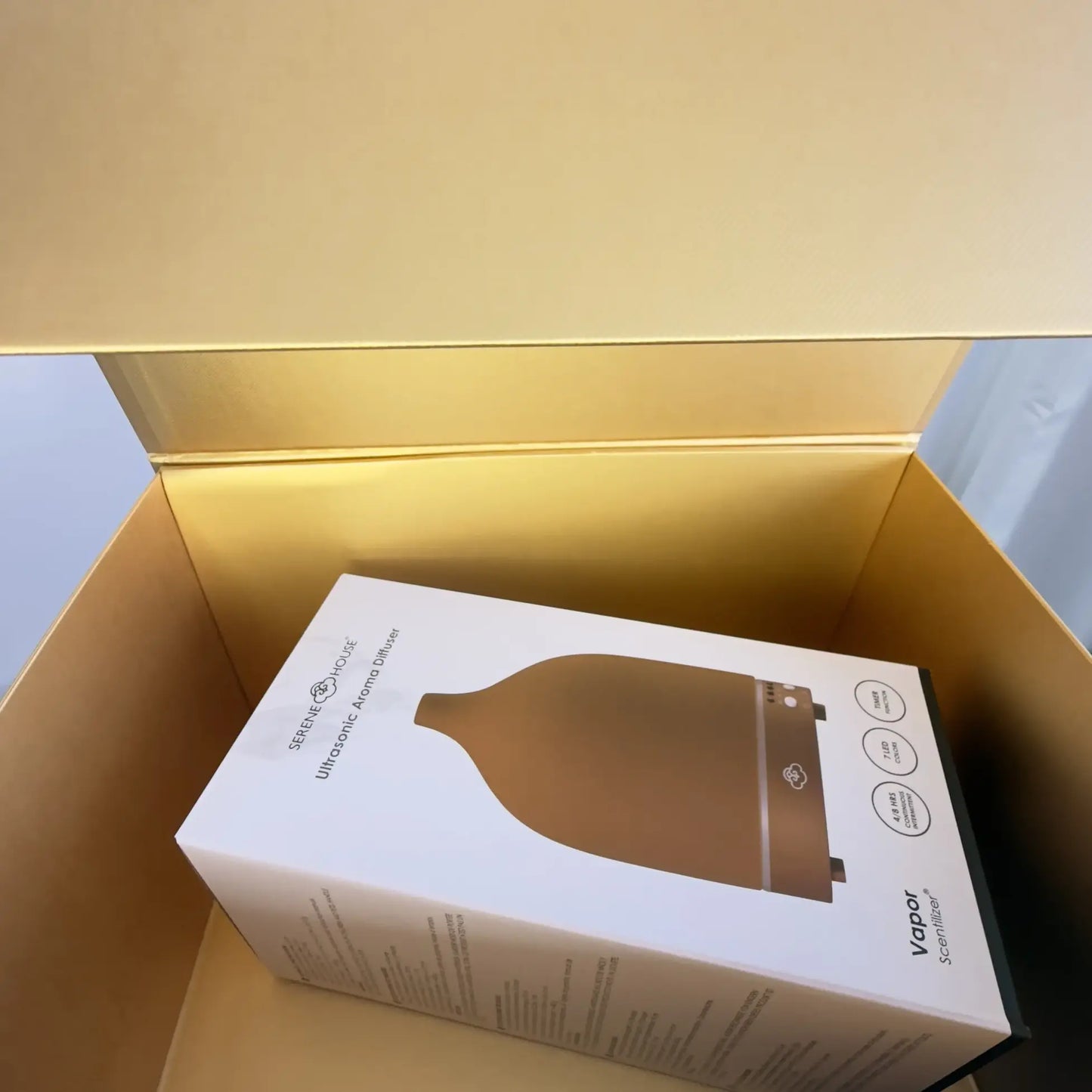 Magnetyczne Pudełko Prezentowe – Złote