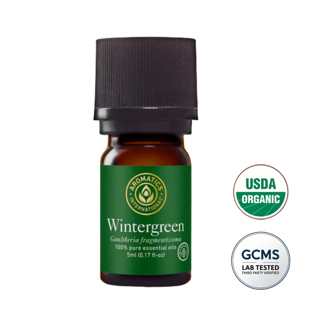 Olejek eteryczny Wintergreen Golteria Rozesłana (Gaultheria fragrantissima) Naturalny, organiczny, 100% czysty, z certyfikatem BIO