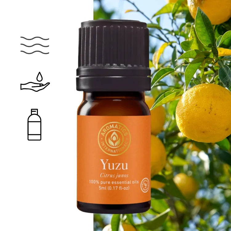 Olejek eteryczny Yuzu (Citrus junos) – organiczny